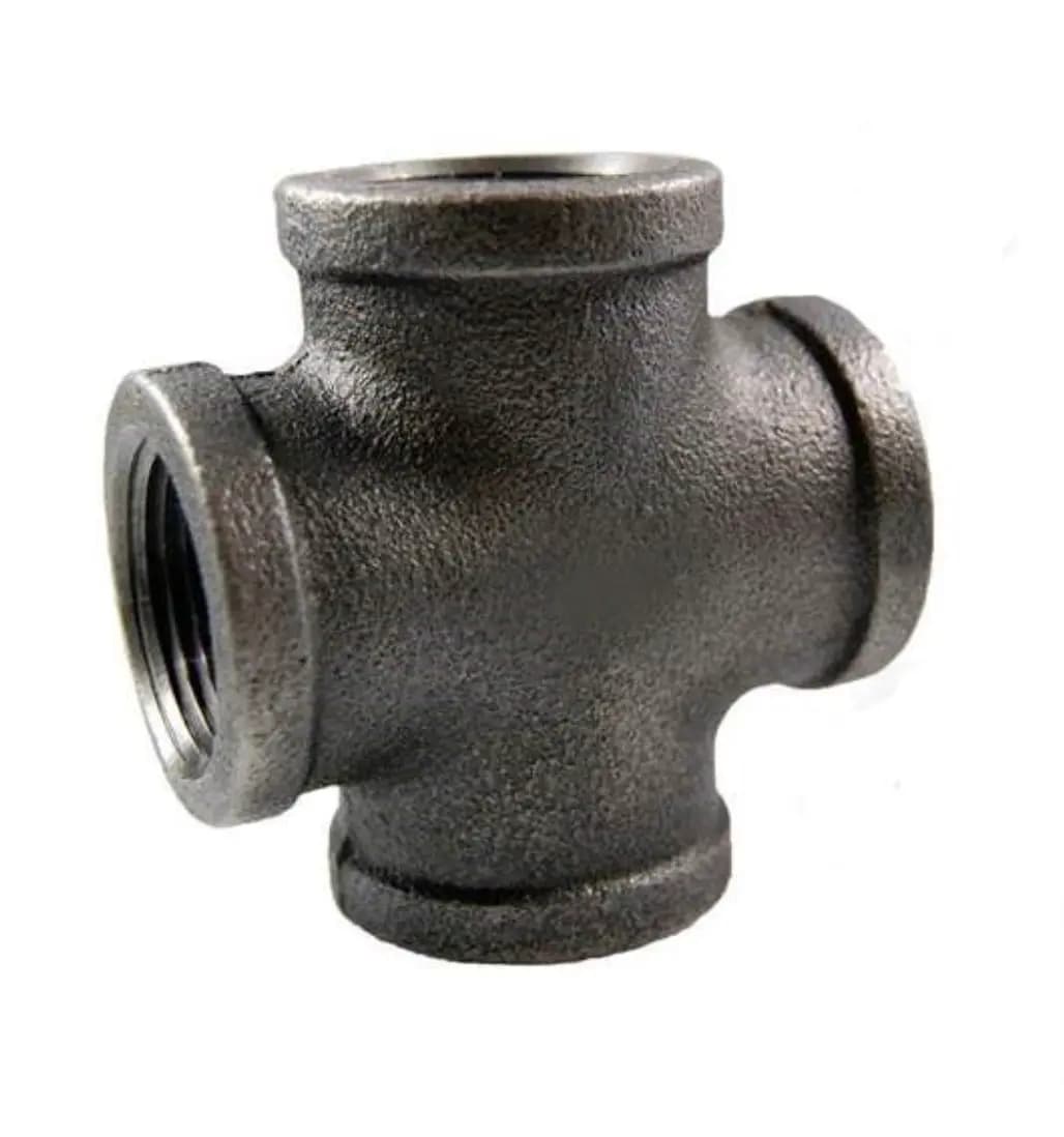 Black Malleable Cross