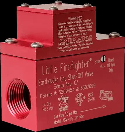 Automatic Gas Shutoff Valves