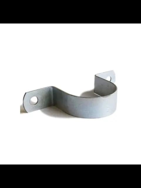 2-PIECE; 3-9/16 INCH OVERALL LENGTH; CARBON STEEL CLAMP MATERIAL; PLAIN FINISH; 500 LB LOAD RATING; WW-H-171 TYPE 4 ANSI/MSS-SP-58 TYPE 4 ANSI/MSS-SP-69 STANDARDS; 450 MODEL; FOR INSULATED HOT OR COLD SERVICE PIPE; ADJUSTABLE WIDTH 7/16 INCH