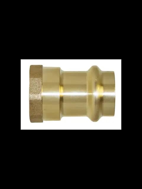 1" X 1/2" Copper Press Female Adapter Press X Female