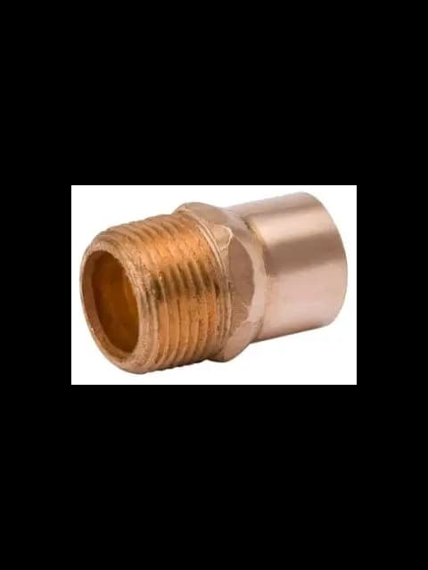 1-1/4" X 3/4" Copper Male Adapter