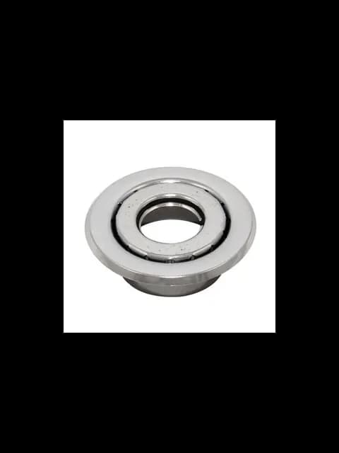 401 Chrome Escutcheon Short Cup 1/2"
