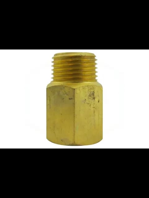 1/2" X 1" Brass Head Extension