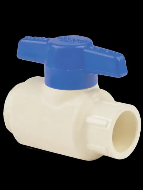 1-1/2" CTS CPVC Gold Ball Valve Residential
