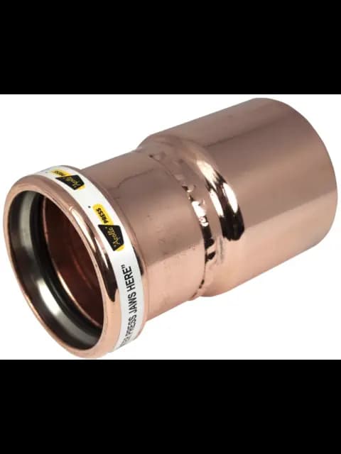 2" Copper Coupling Less Stop