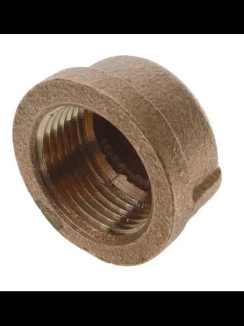 BF B-CA01 1/4" BRASS CAP