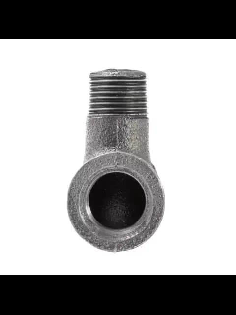 1-1/2" Black Malleable 90 Street Elbow