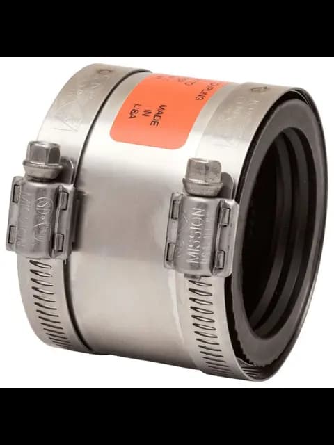 3" Cast Iron To 2" Cast Iron Plastic Or Steel Coupling