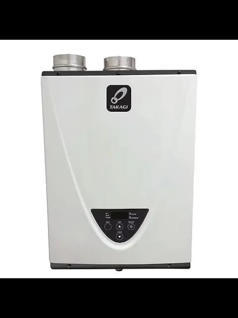TAKAGI TK-540P-NIH INDOOR CONDENSING TANKLESS WATER HEATER W/ RECIRCULATION PUMP 199K BTU 10.0 GPM