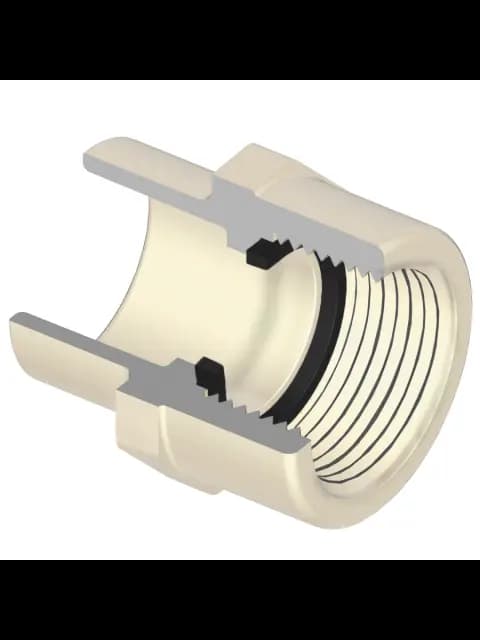 1" CPVC Gold Female Adapter