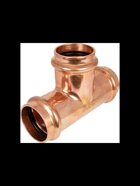 2" Copper Press Tee Press X Press X Press