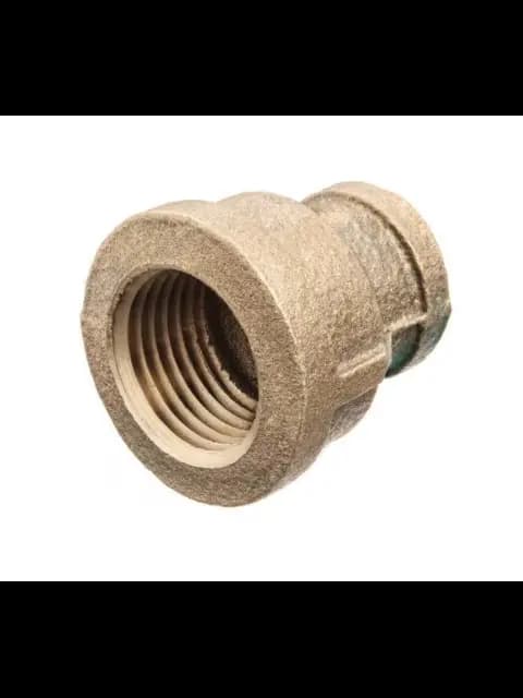 1" X 3/4" Brass Reducing Coupling
