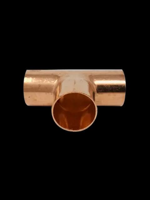 1-1/4" X 3/4" X 1" Copper Reducing Tee