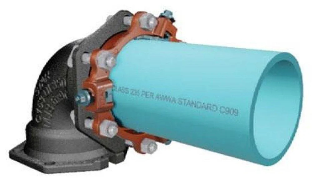 8" PVC Pipe Mega Lock Complete Pack W/Bolt & Gasket