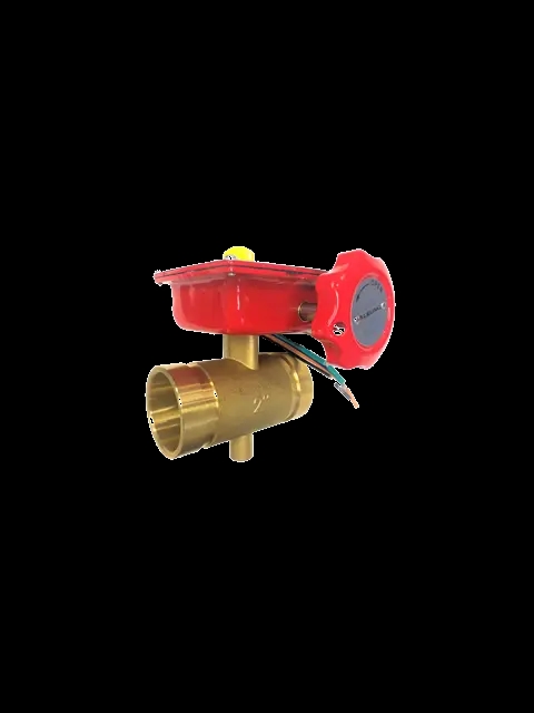 3" Grooved Butterfly Valve W/Tamper Switch 300PSI UL/FM - Normally Closed