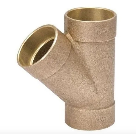2" Copper DWV 45 Wye