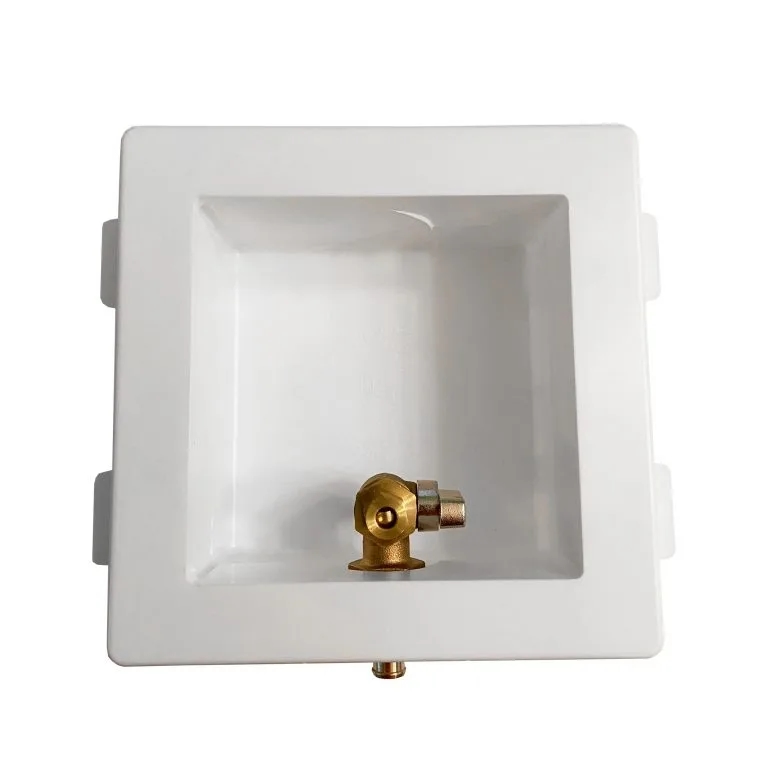 LSP OB-801-LL Ice Maker Box White 1/2" Copper X 1/4" Compr. Valves