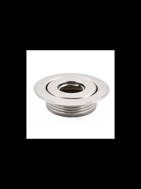 1/2" Recessed Chrome Escutcheon Canopy (2PC)