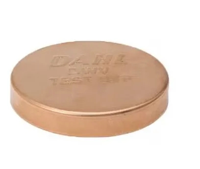 1-1/2" Copper DWV Test Cap