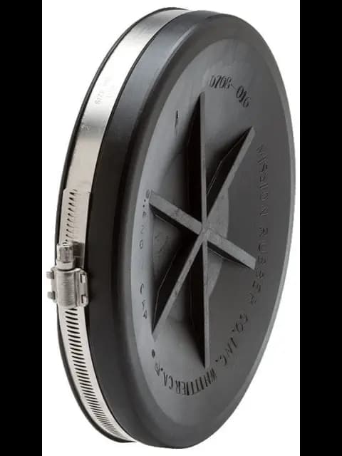 1-1/2" Flexible Rubber End Cap