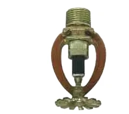 Tyco 1/2" 500F 5.6K Pendent and Standard Response Sprinkler Head in Natural Brass - 510401500
