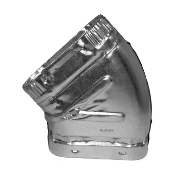 AMERICAN METAL 4045F 4" 45░ Gas Vent Elbow-Standard
