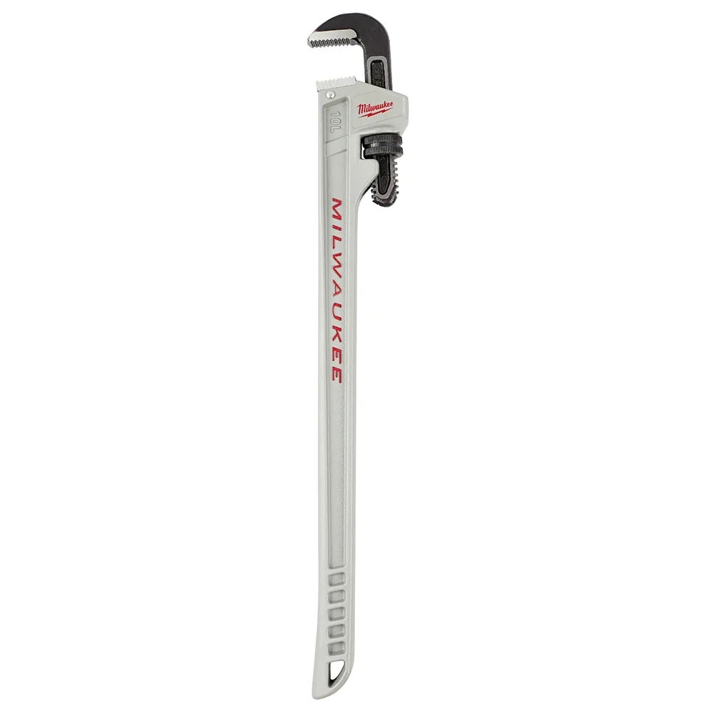 48-22-7213 10" Aluminum Pipe Wrench W/Powerlength Handle