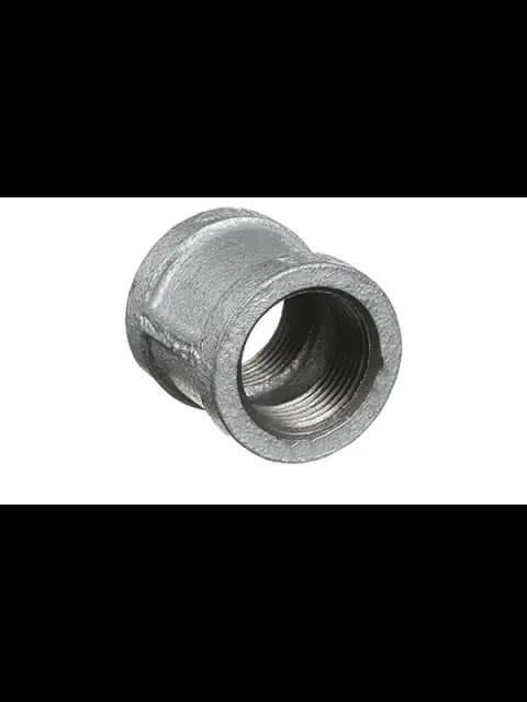 2-1/2" Galvanized Malleable Coupling