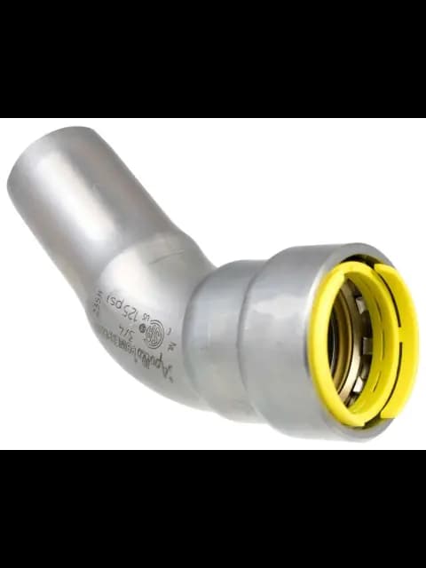 1/2" Carbon Steel Street 45 Elbow 406-2G Gas Press X FTG