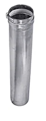 Takagi 4" Straight Vent Pipe 12" Length (100112406)