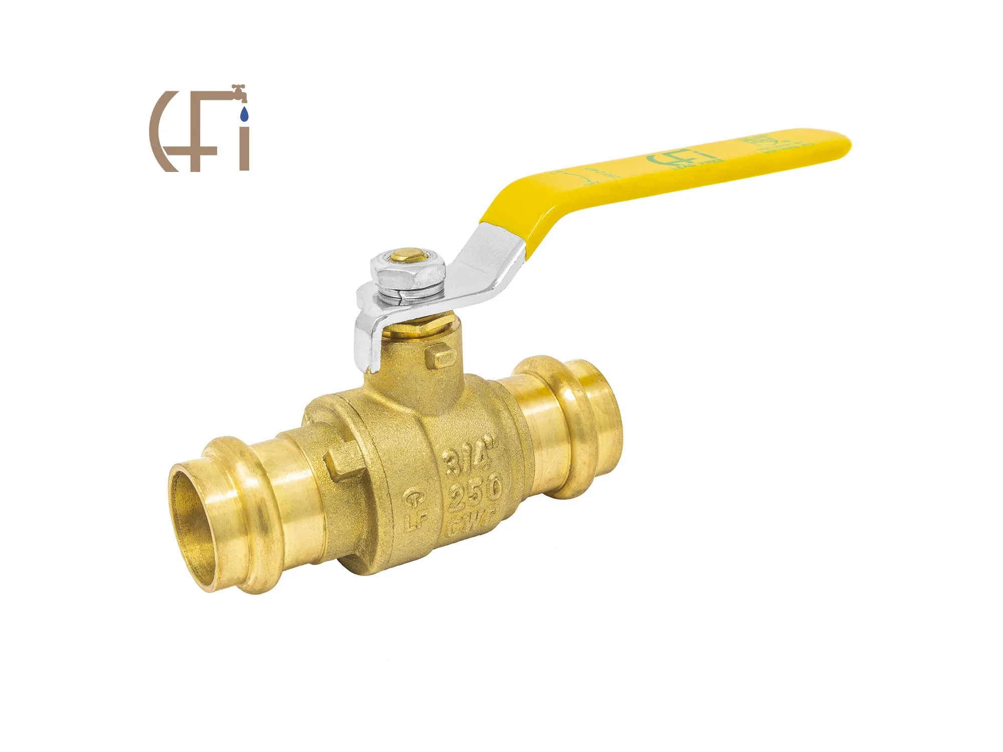 1-1/2" Brass Ball Valve Press X Press