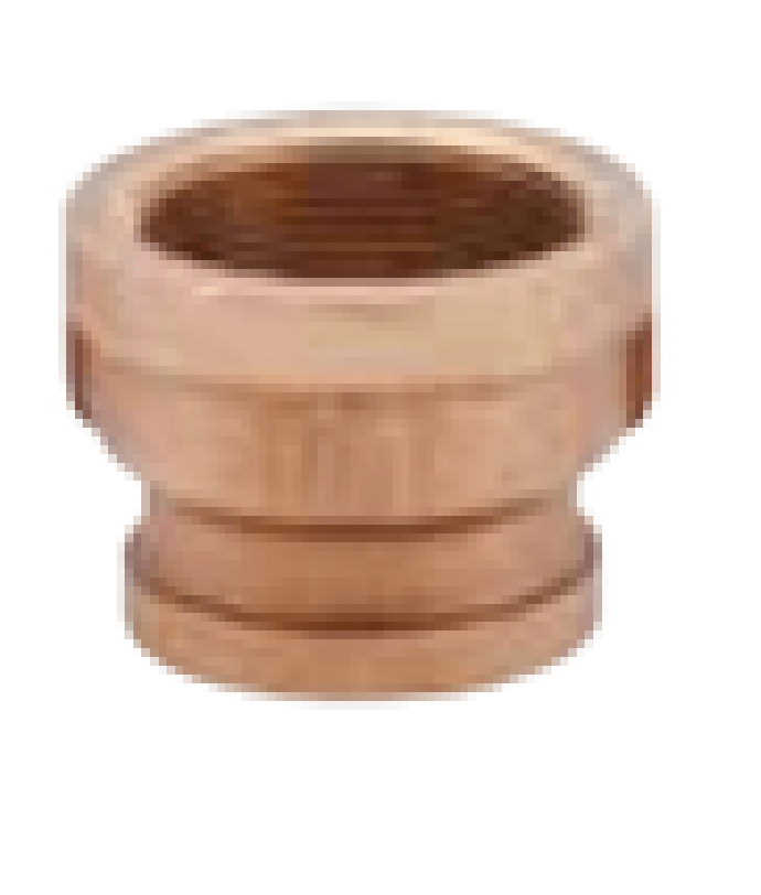 1-1/2" X 1-1/4" Brass Reducing Coupling